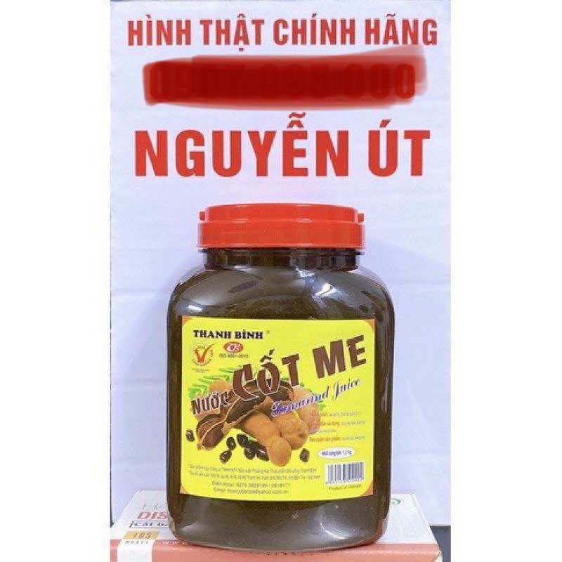 Nước cốt me thanh bình hủ lớn 1kg2