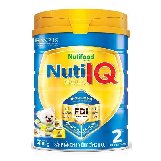 Sữa bột Nuti IQ số 2 400g thumbnail
