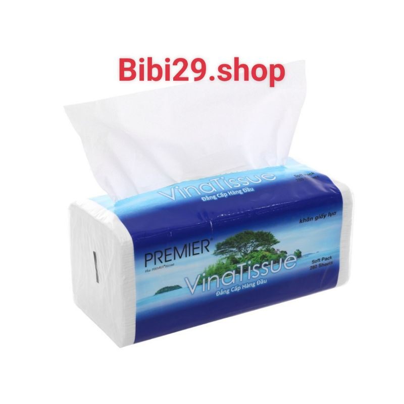Khăn giấy rút vina tissue 280 tờ