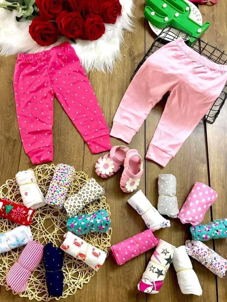 Combo 10 quần bozip cho bé trai, bé gái