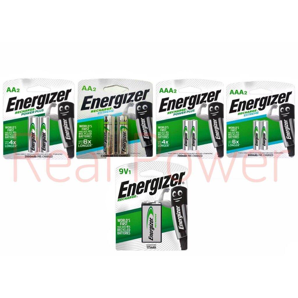 Pin sạc Energizer AAA Power plus Extreme vỉ 2 viên 800mah