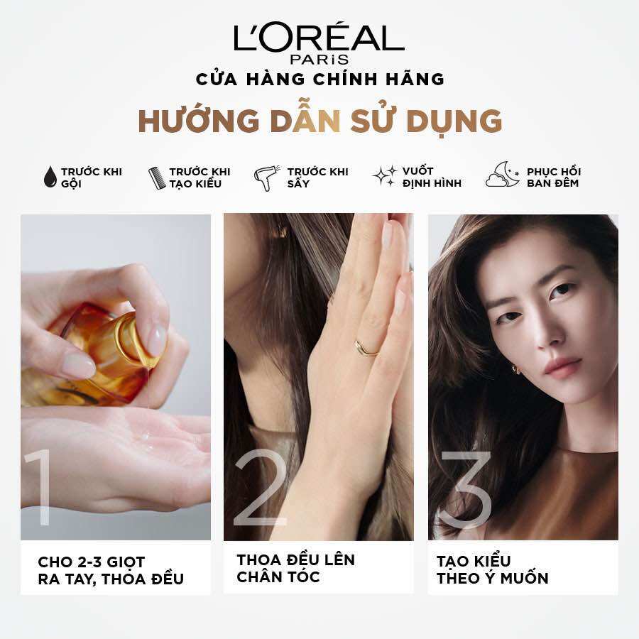 [30-100ml] Dầu dưỡng tóc L'Oreal Paris Elseve Extraordinary Oil