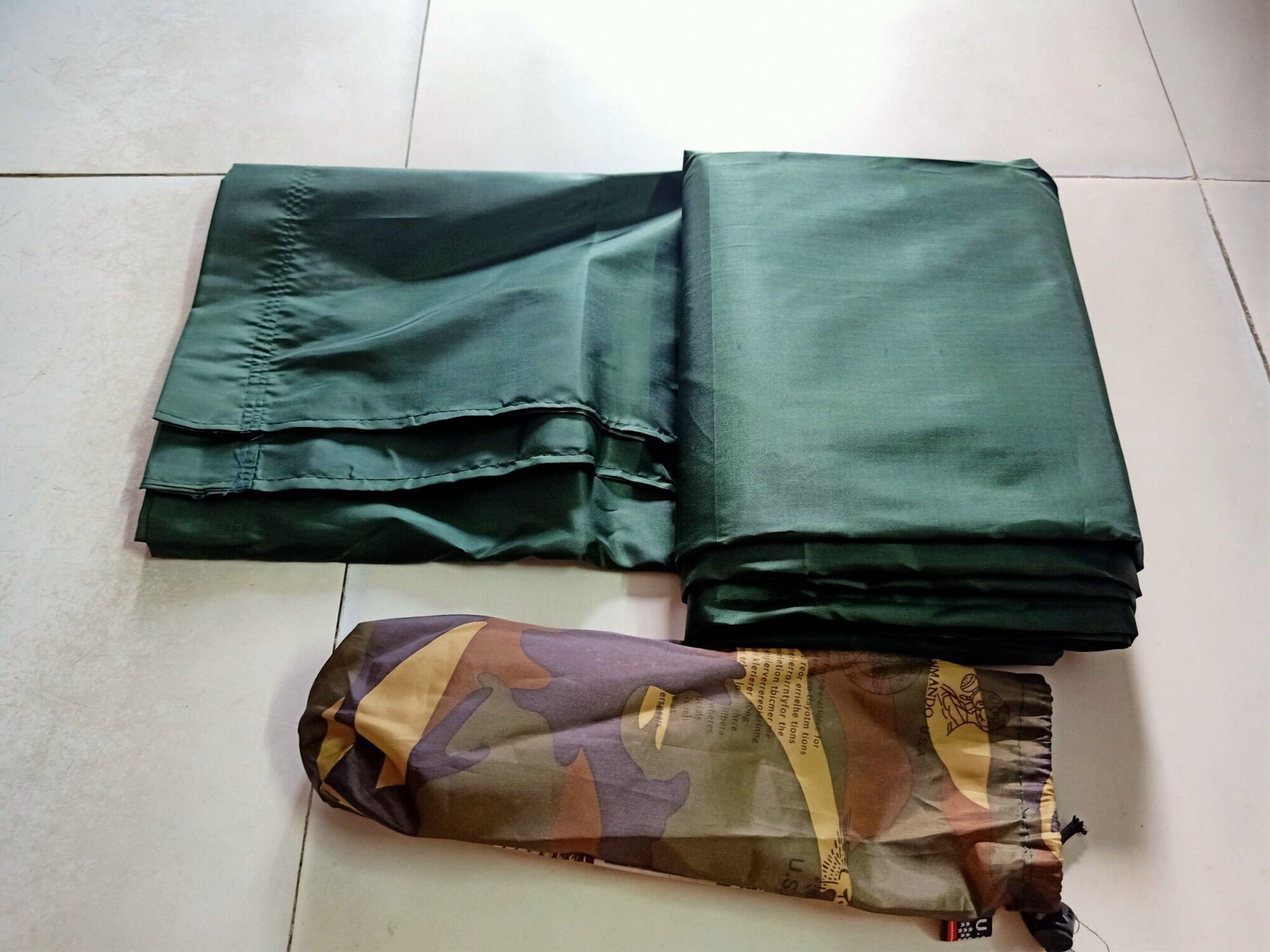 (HCM)Võng Dù lớn 2 lớp có kèm 5m dây