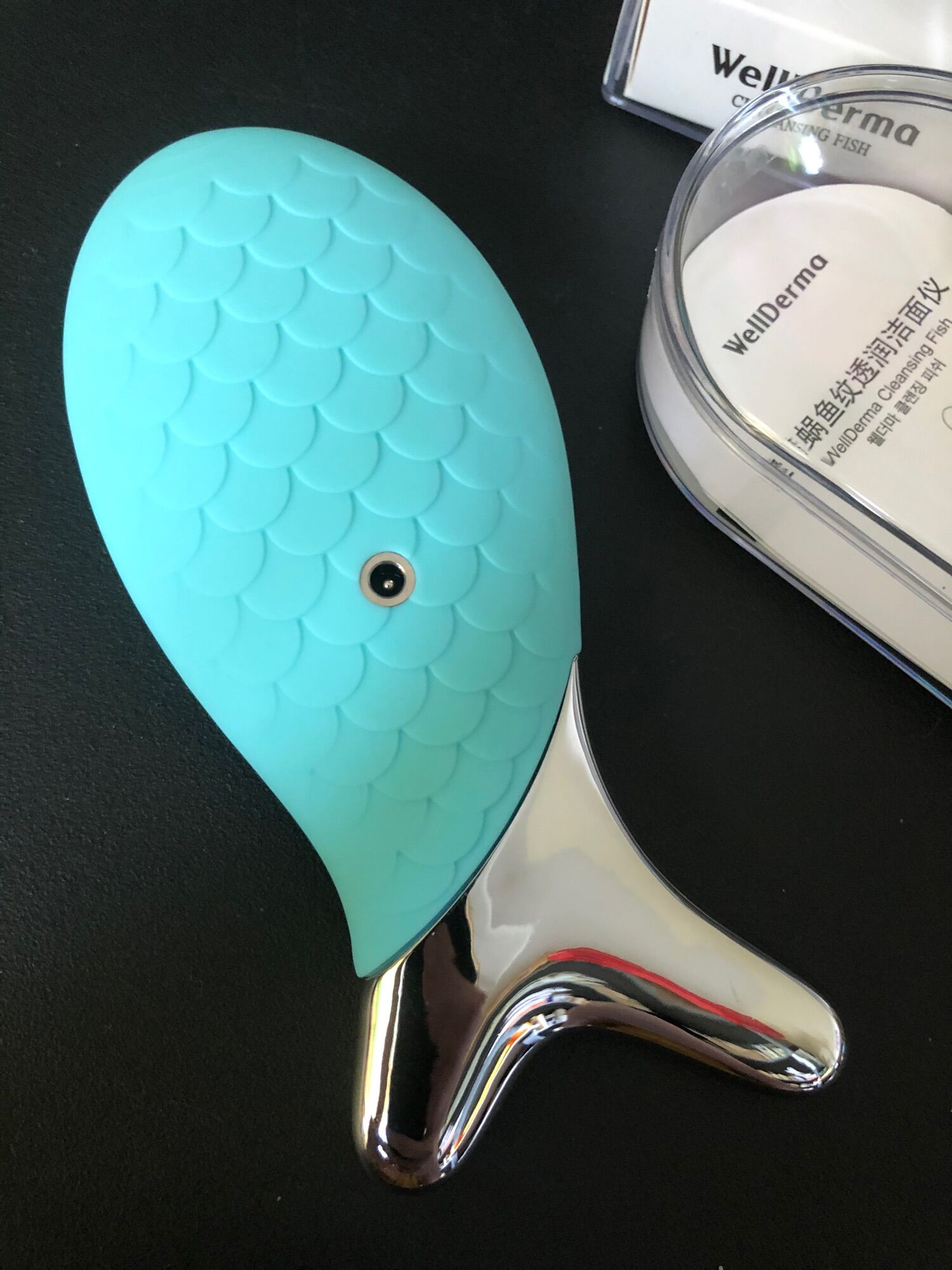 Máy Rửa Mặt Con Cá WELLDERMA CLEASING FISH