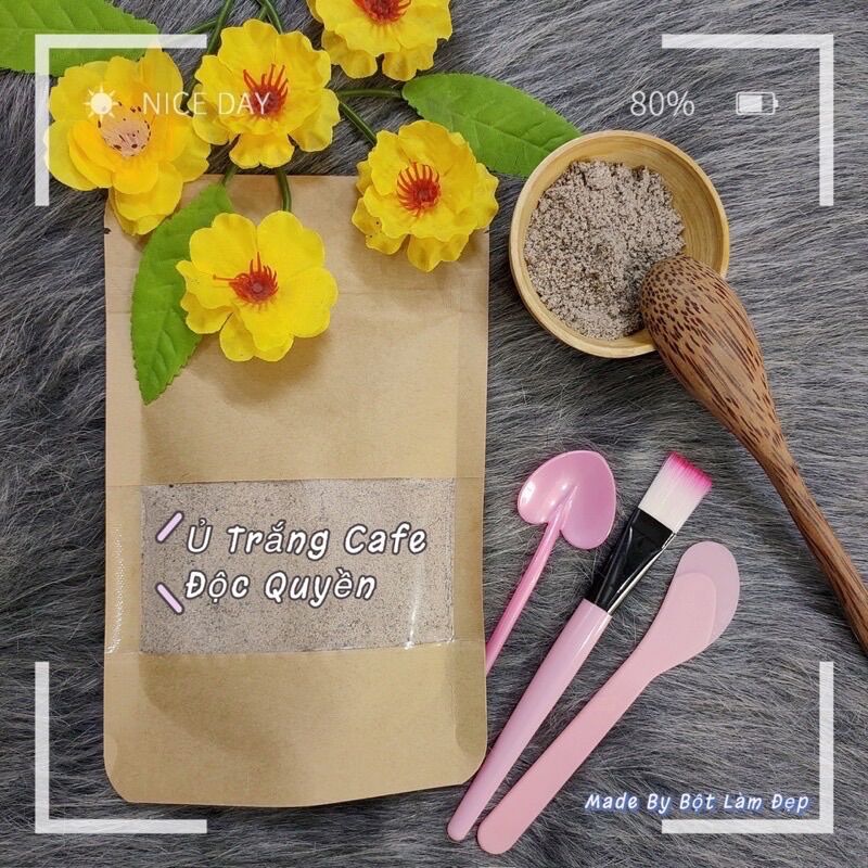 Bột Ủ Trắng Cafe Độc Quyền Trắng Da, Mờ Thâm - Sản Phẩm Handmadeo