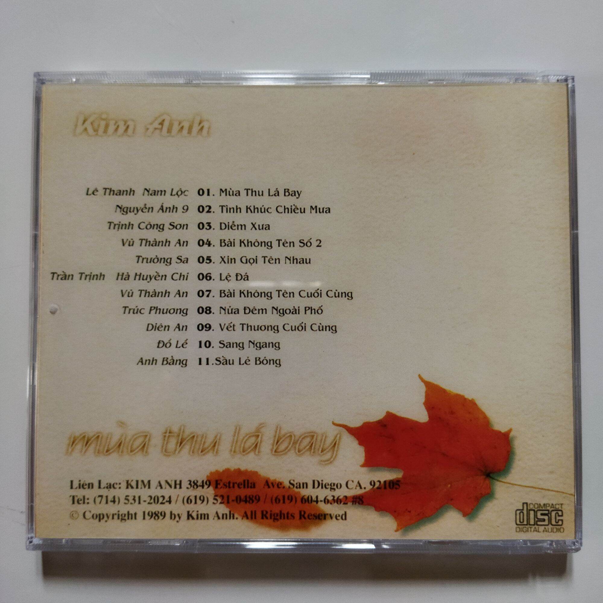Bộ 3 cd Kim Anh phono