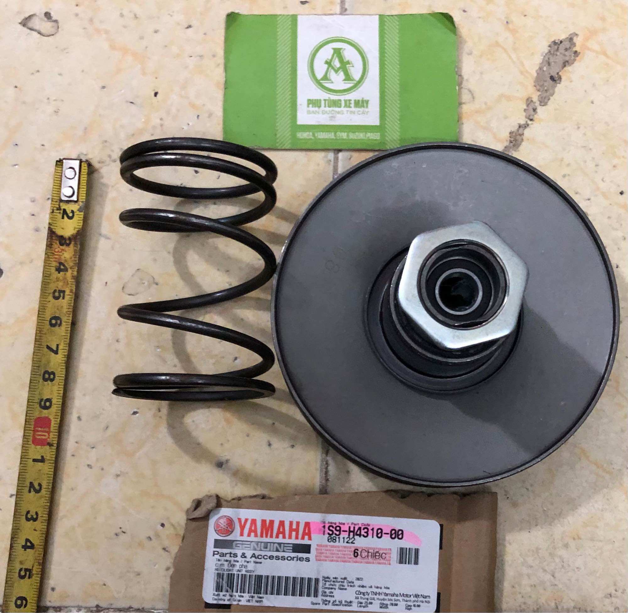 Bộ Puly sau cho xe tay Yamaha Nouvo 1 2 3 cao cấp
