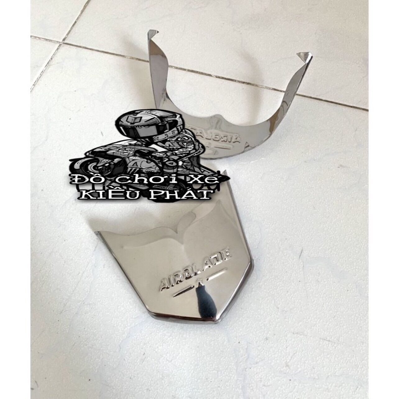 Mỏ Dè Airblade 2016 đến 2019 Inox Trước Và Sau