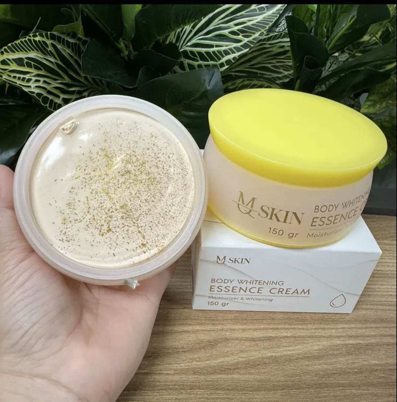 KEM BODY SÂM VÀNG MQSKIN KÈM (THẺ CÀO + KÍCH TRẮNG)
