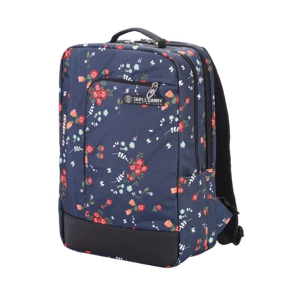 [HCM]Balo laptop 15.6inch simplecarry Ecity-2-hoa