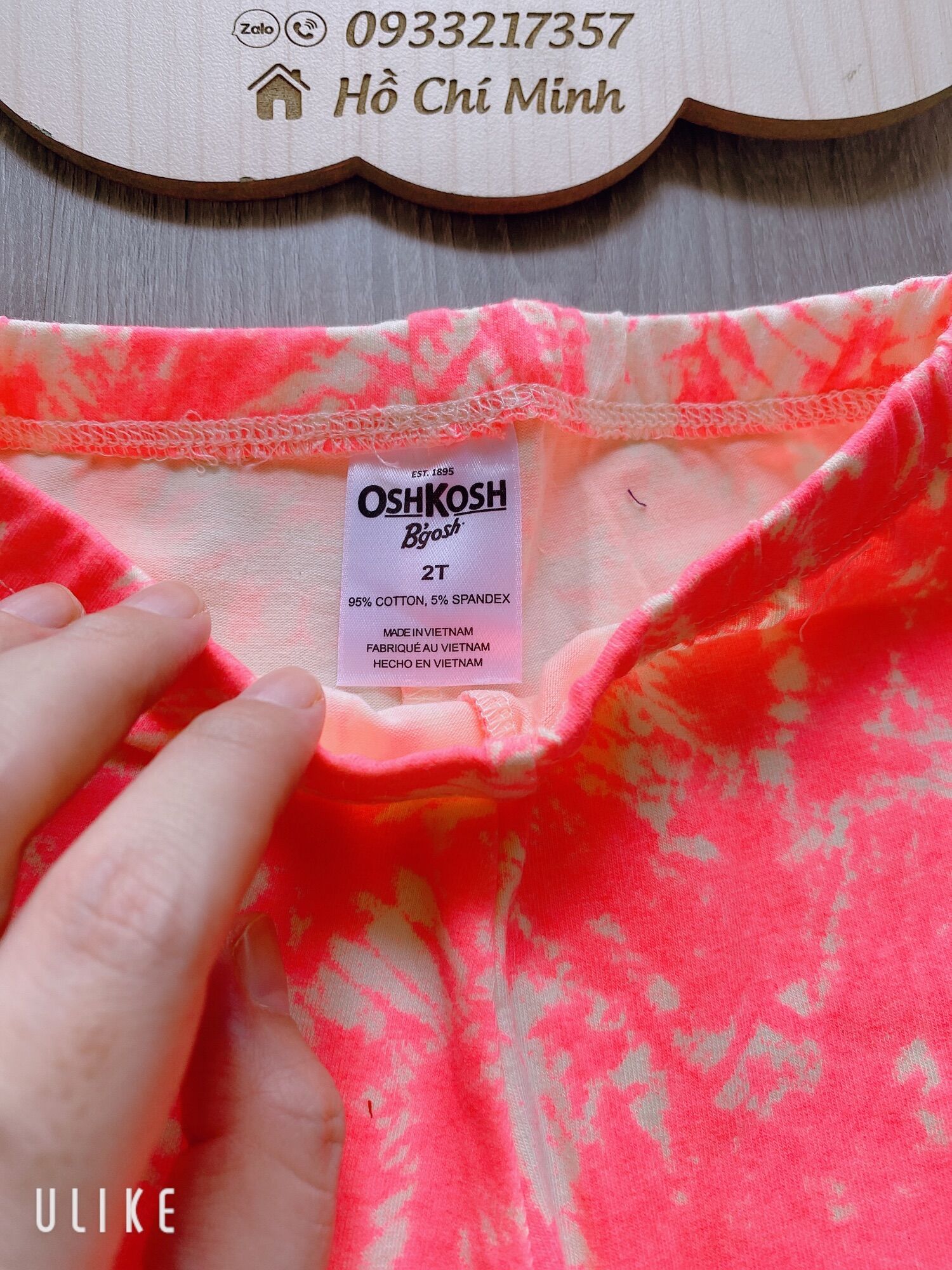 Quần legging xuất khẩu OSHKOSH bé gái