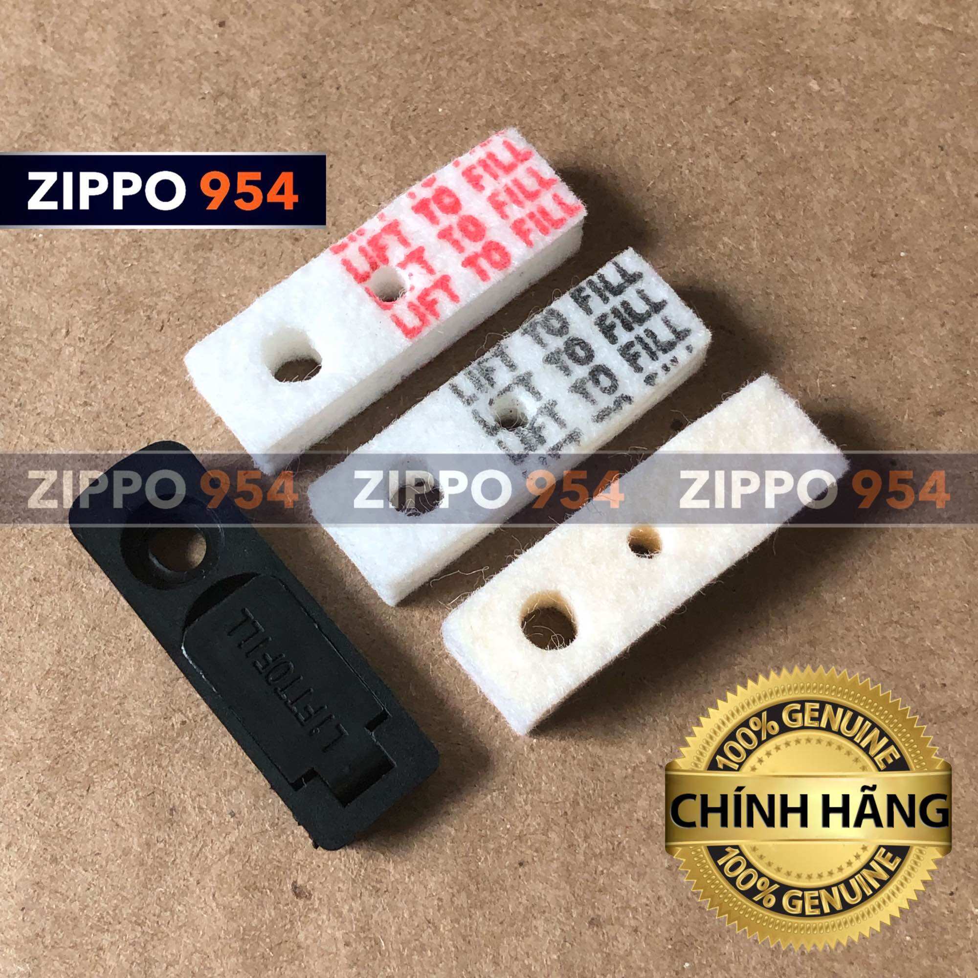 Chặn xăng zippo cao su cao cấp đủ loại
