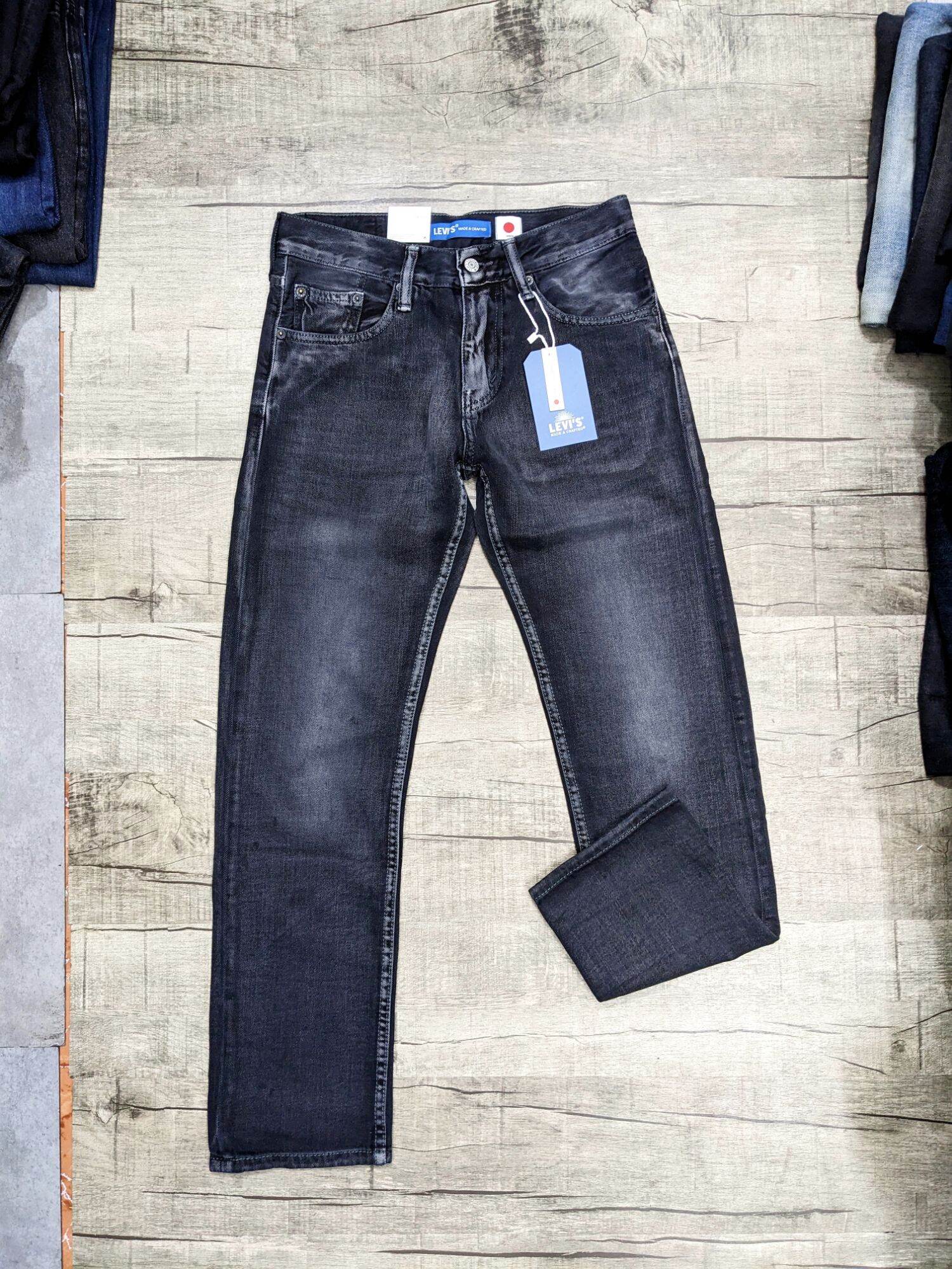 Quần jeans levis japan màu khói