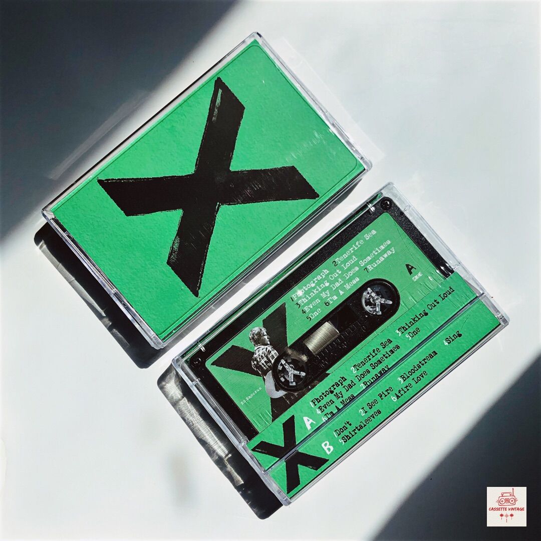 Băng cassette album X - Ed Sheeran