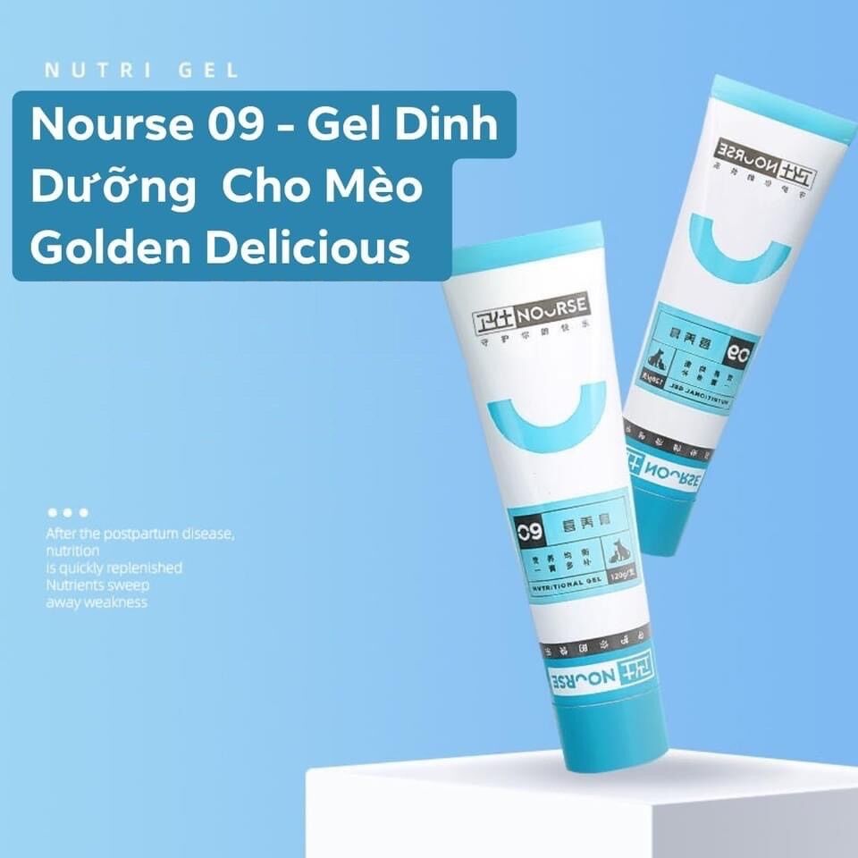 gel tiêu búi lông Nourse 22 và gel dinh dưỡng cho mèo Nourse 09