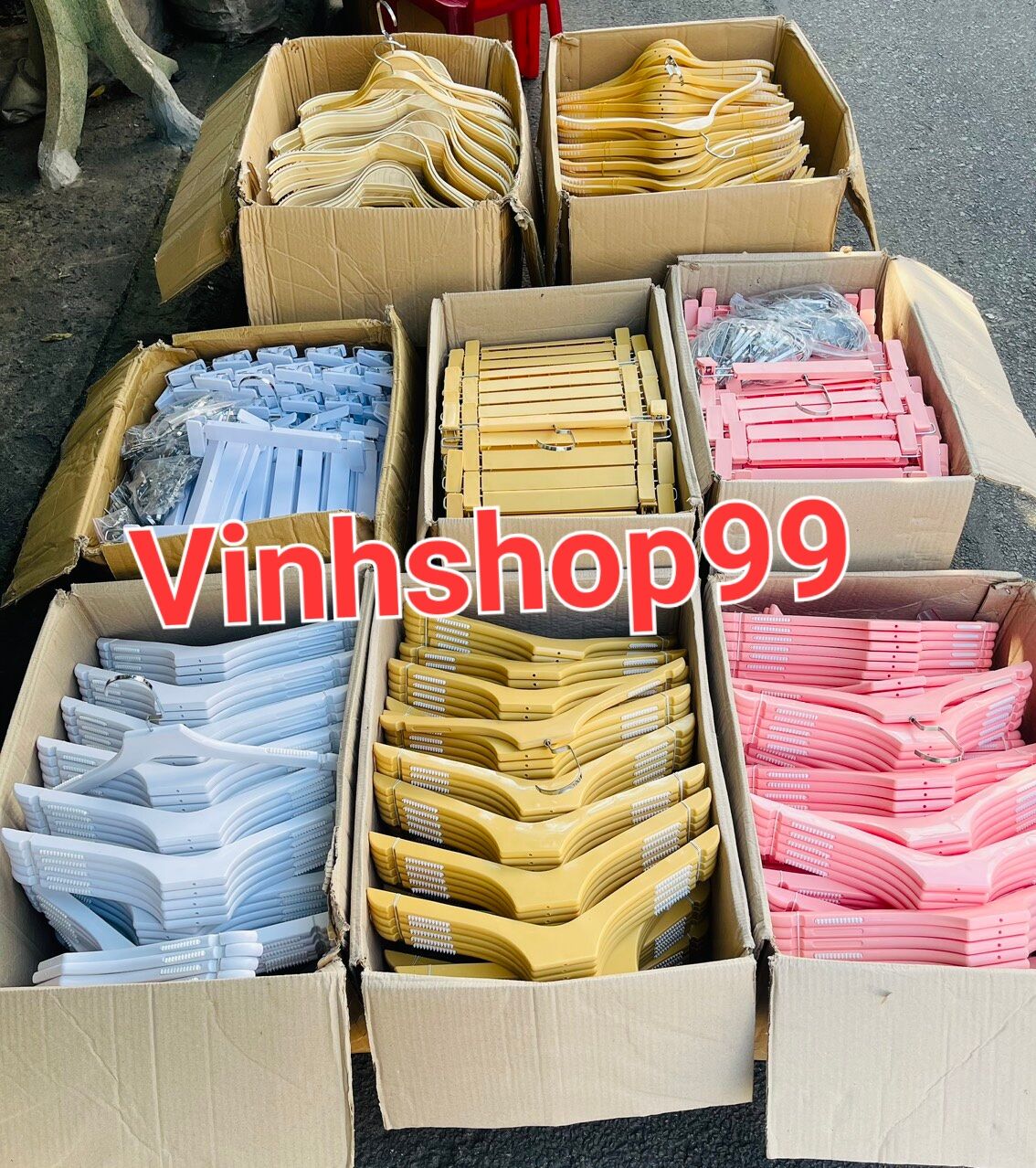 Combo 10 Móc Áo Nhựa Cao Cấp TQ