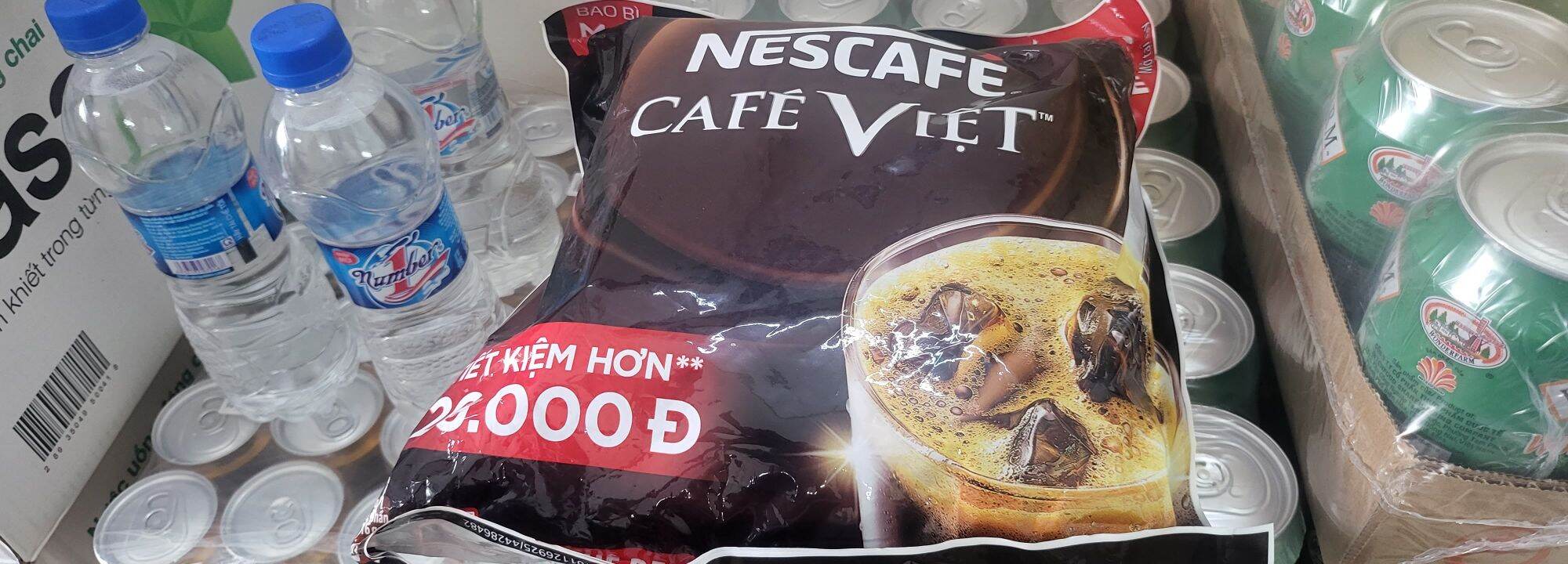 Cà phê đen hòa tan 35 gói x 16g nescafe