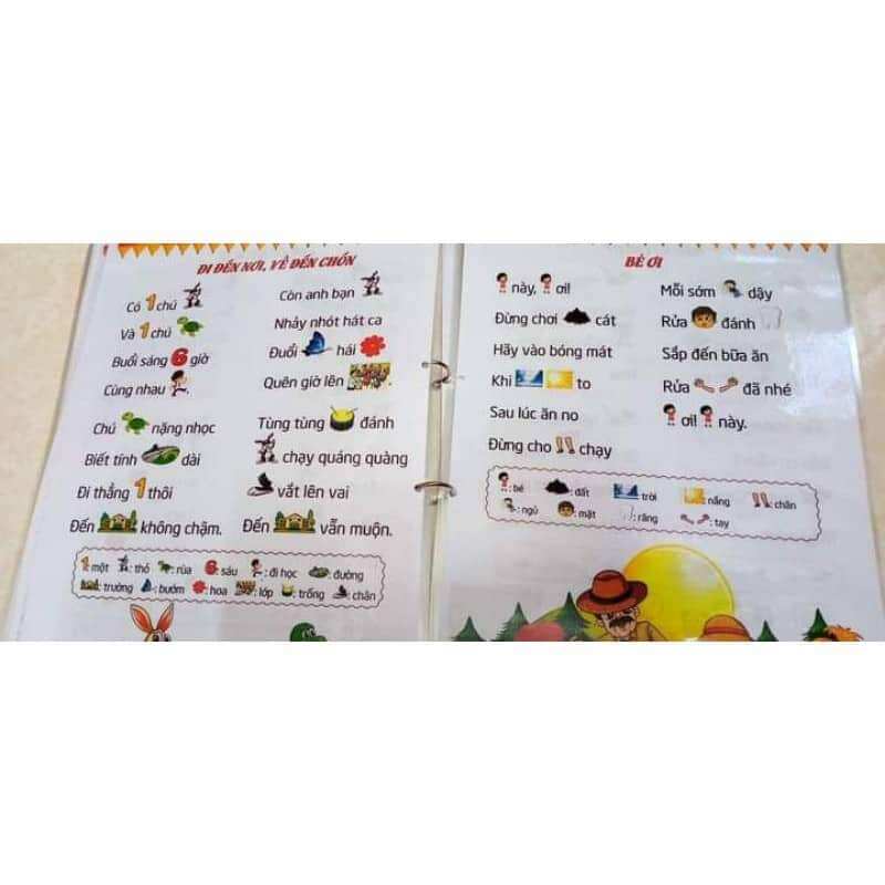 TRUYỆN THƠ TIỀM THỨC CHO BÉ TẬP NÓI TẬP ĐỌC