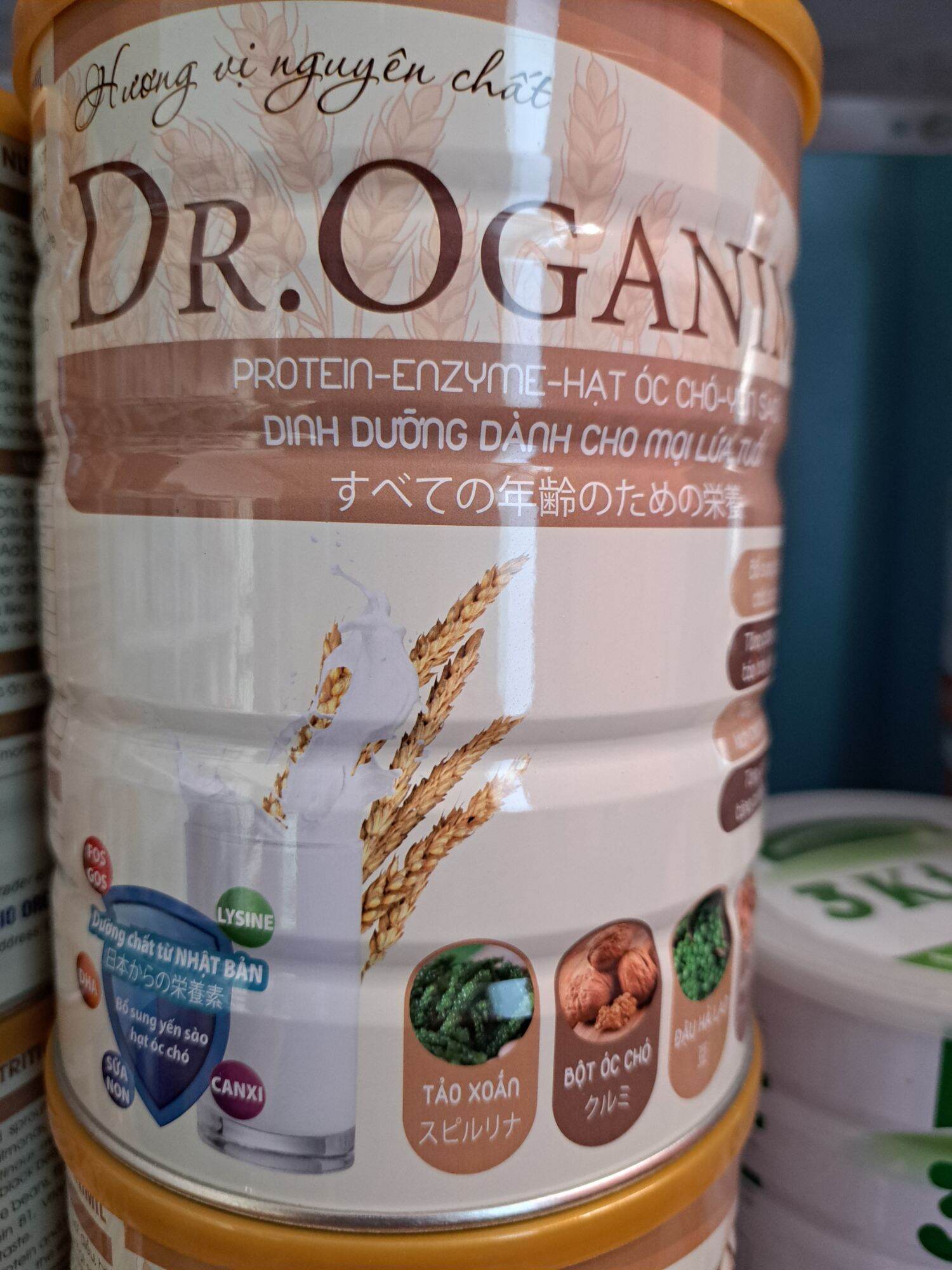 Sữa hạt Dr. oganimil - dinh dưỡng cho mọi lứa tuổi date mới sản xuất(800g)