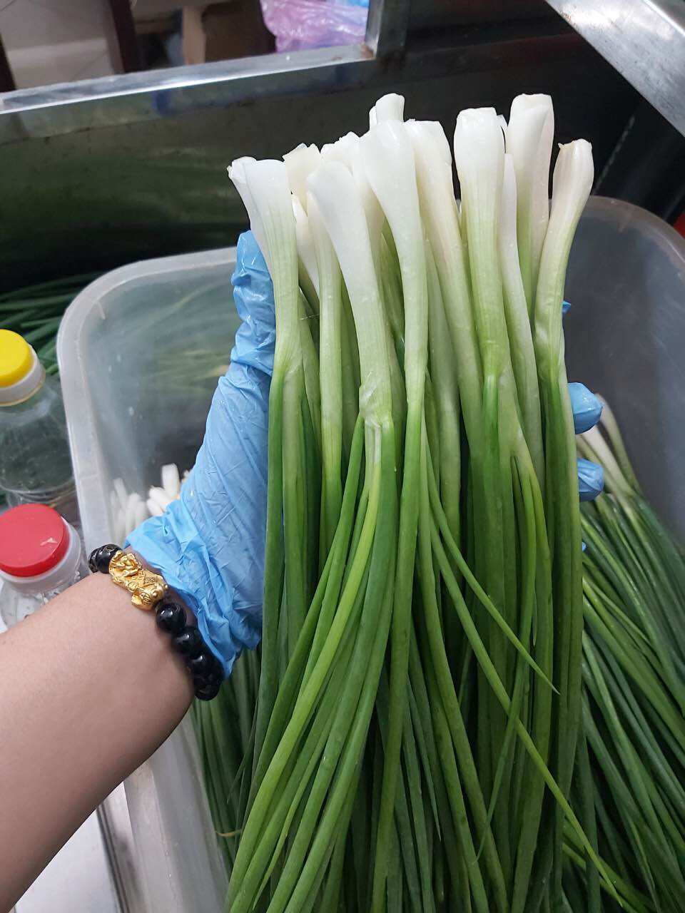 Kimchi hành lá MiMi(hộp 500gr)