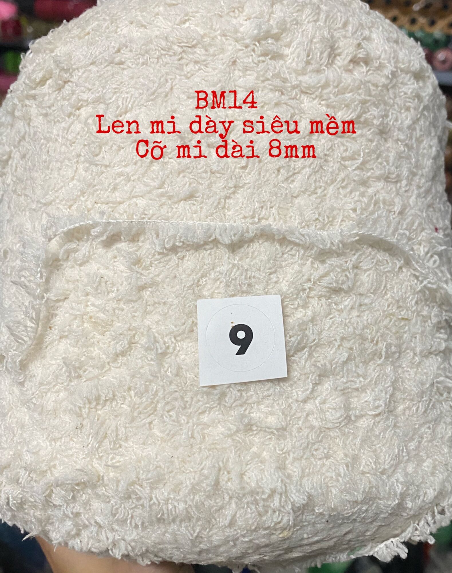 (14)Len mi lông dài nhiều loại (100gr)