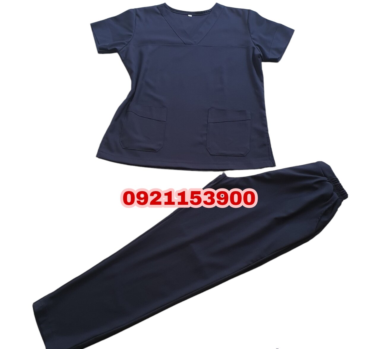 ĐỒNG PHỤC SPA MÀU ĐEN VÀ XANH ĐEN
