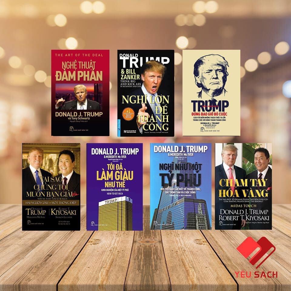 Trump - 7 Cuốn Sách Hay Nhất 2022