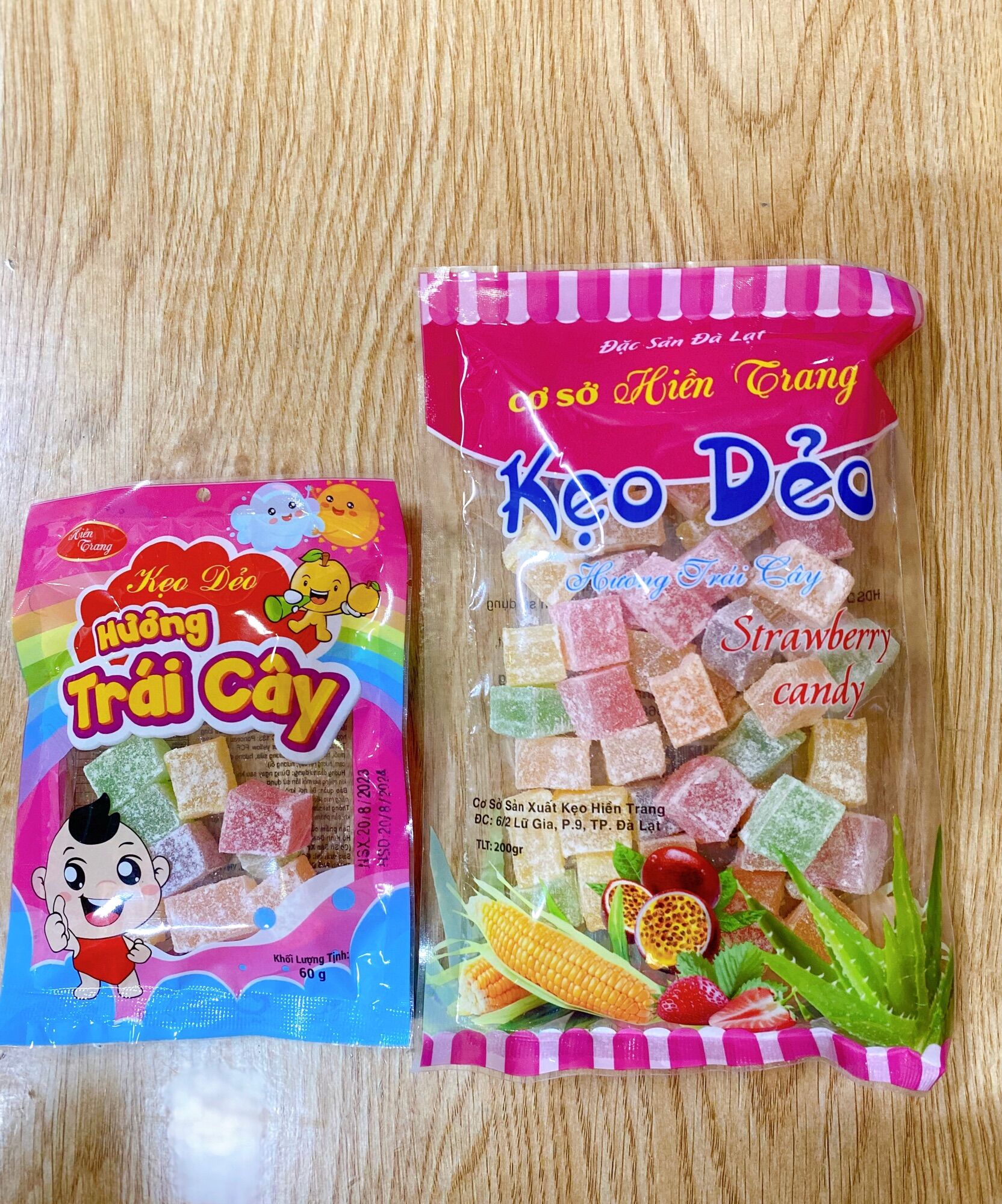 200G Kẹo dẻo trái cây - Đặc sản Đà Lạt