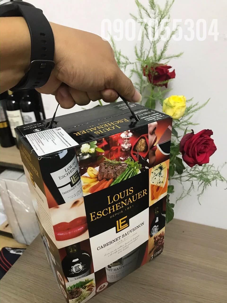 Vang đỏ Pháp Louis Eschenauer 3L 5L