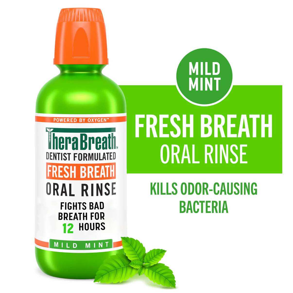 Nước Súc Miệng TheraBreath (bản Mỹ 🇺🇸)473ml