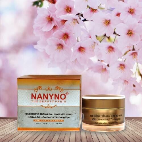 [HCM]Kem dưỡng trắng da giảm nếp nhăn ngừa lão hoá 40g NANYNO