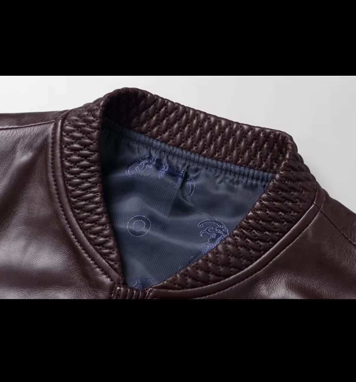 ÁO DA CỪU KIỂU DÁNG BOMBER NHẬP KHẨU