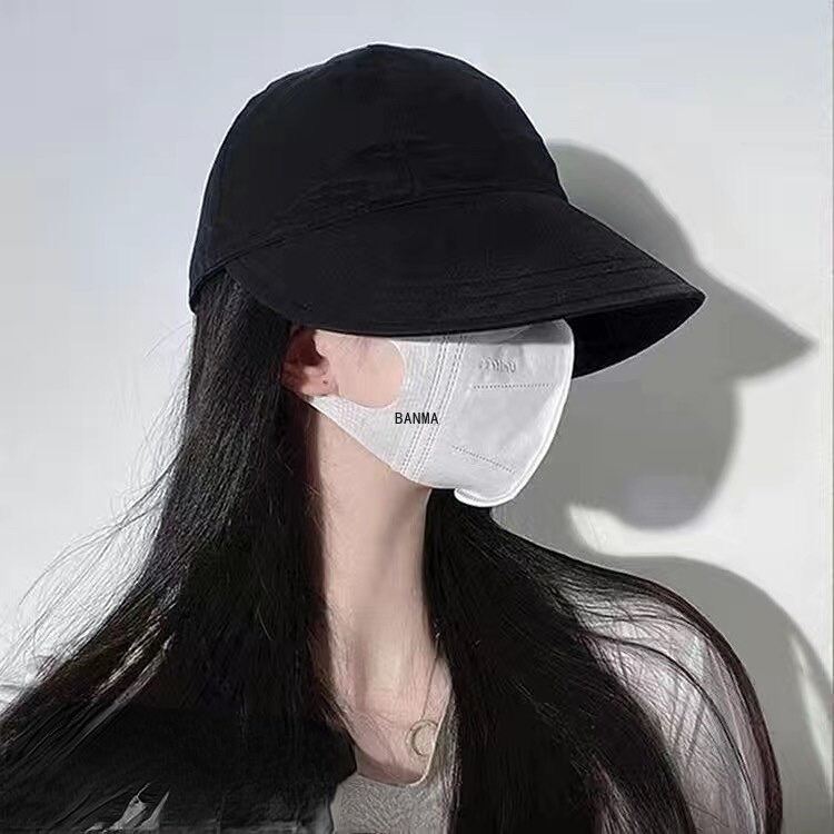 Nón Tai Bèo Vành Rộng Mềm Mại Chống Nắng Phối Dây Rút Thời Trang Đi Biển Mùa Hè Cho Nữ