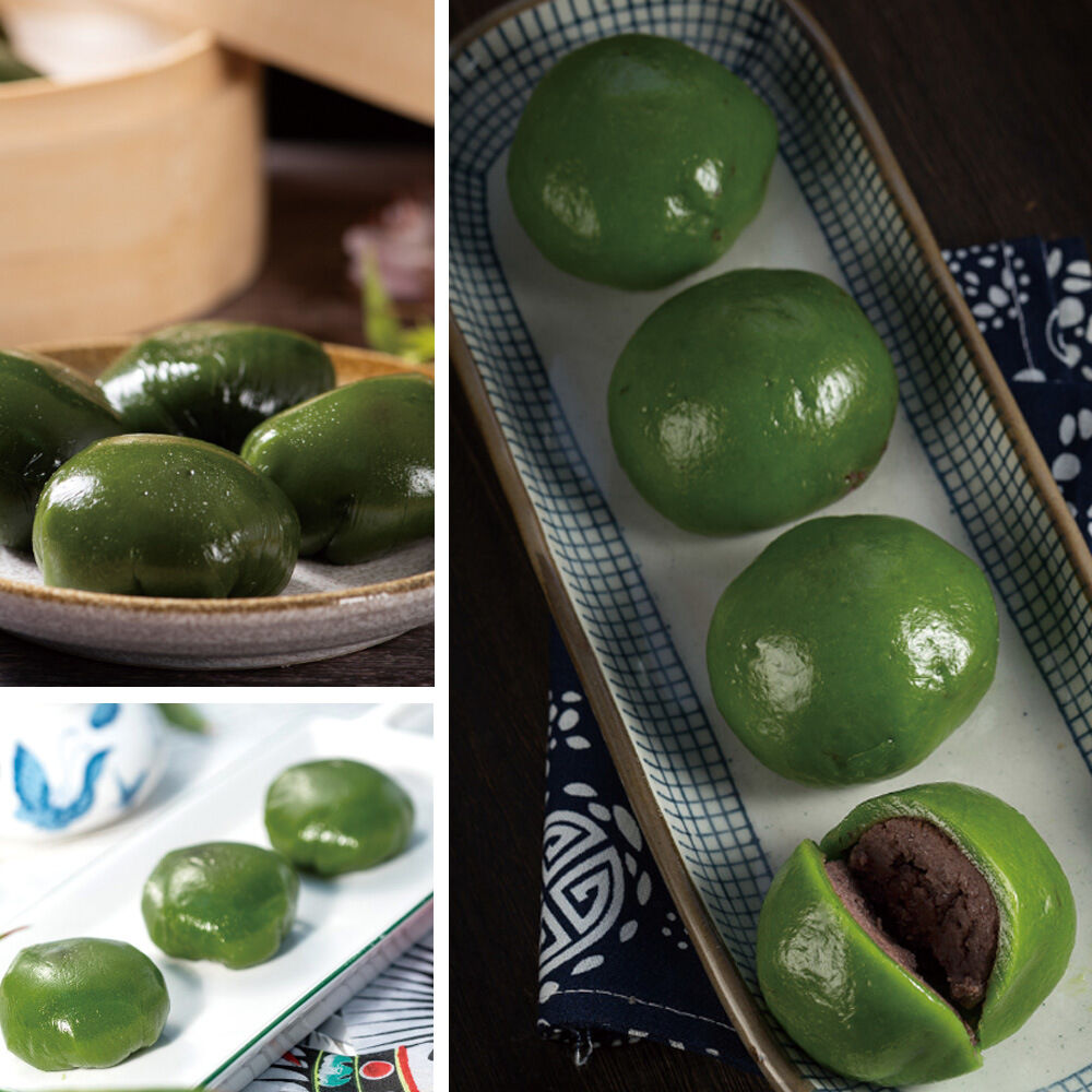 Bột làm bánh vị ngải cứu