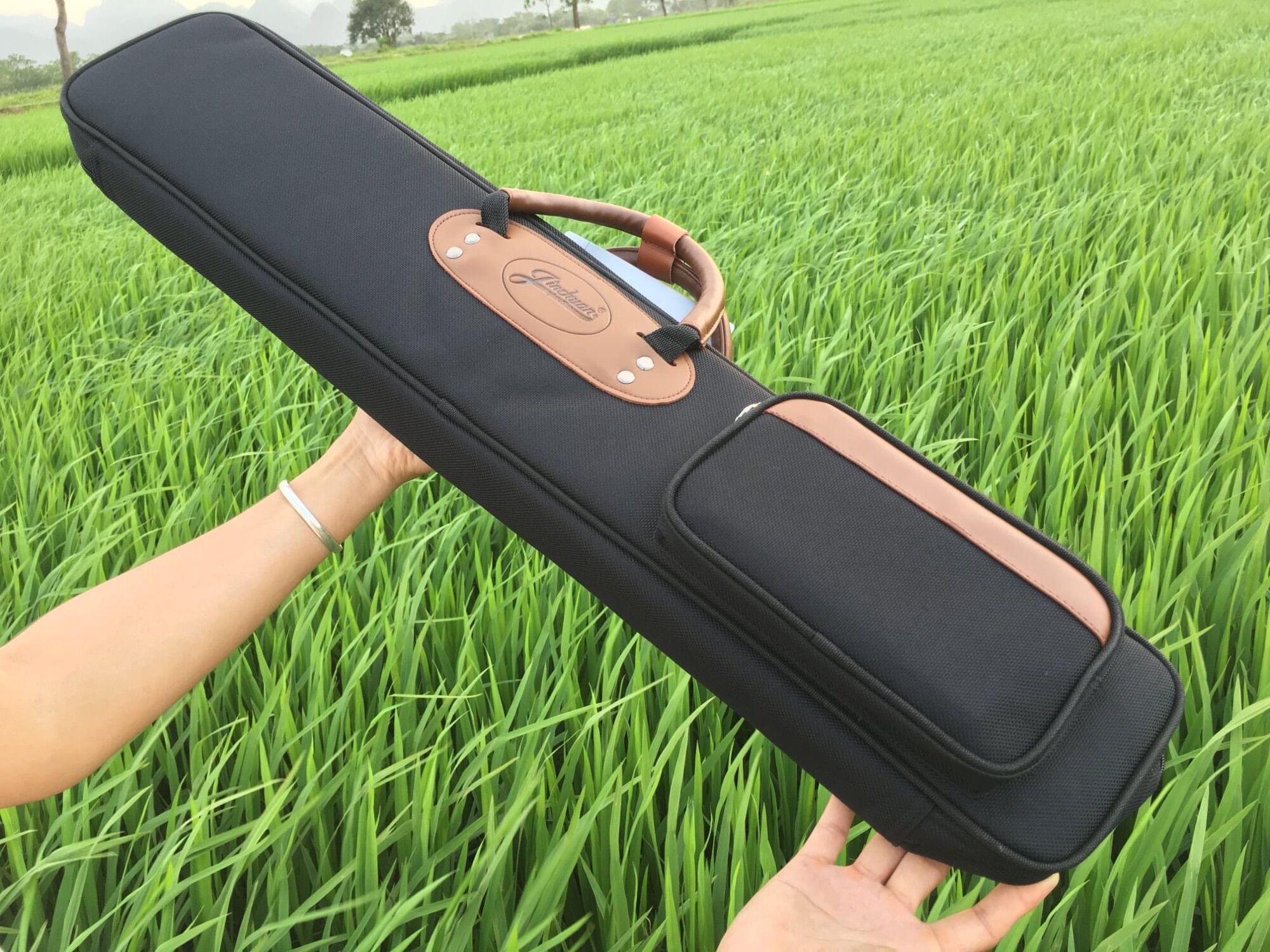 Bao đựng cơ Bida , đựng tiêu sáo dài 76cm