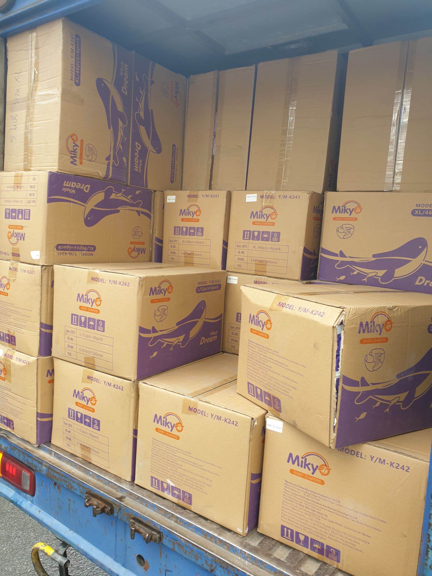 Tã dán Mikyo size XL 46 miếng