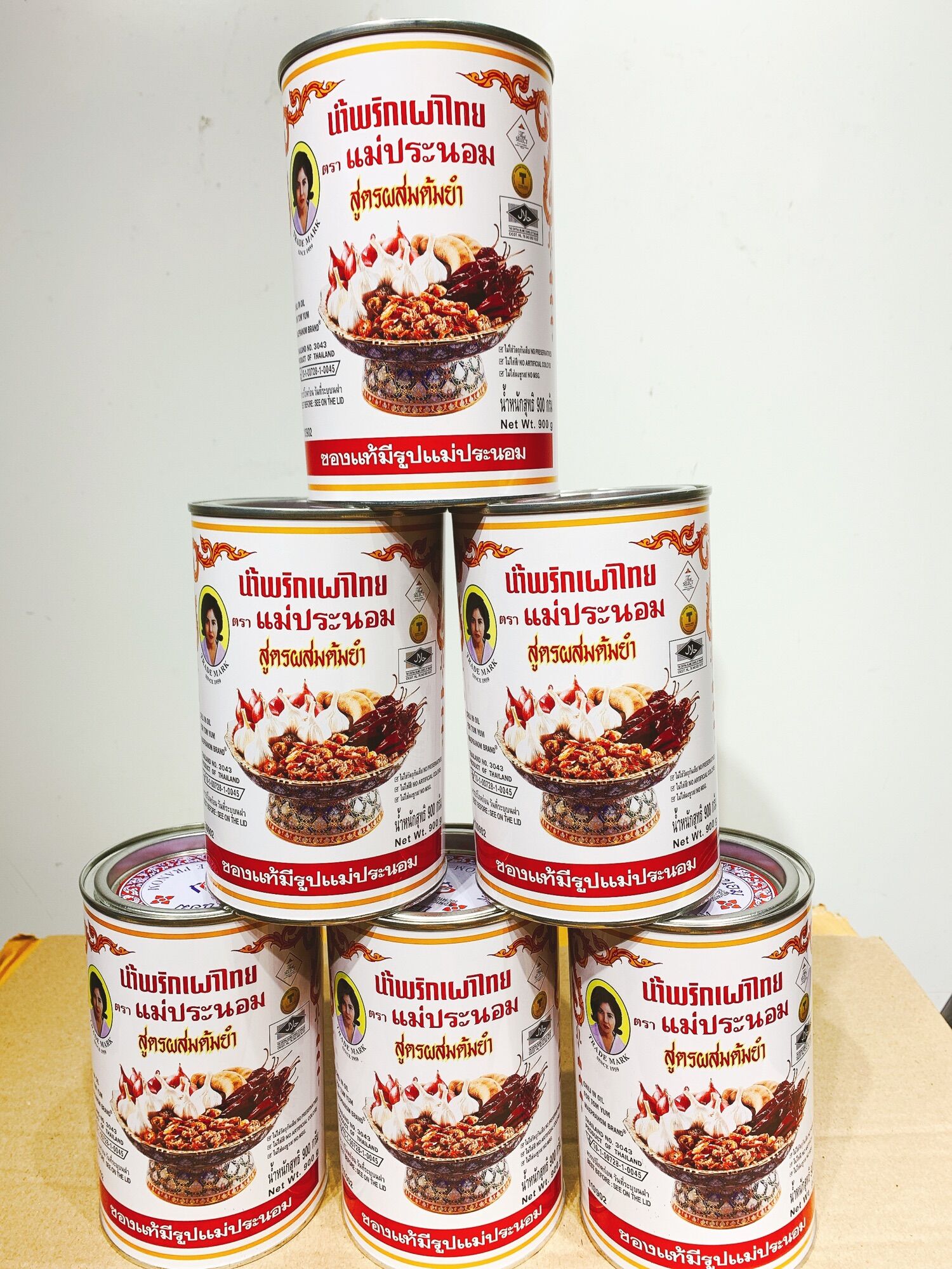 Sốt ớt tomyum thái lan sa tế thái lan thai chilli paste 900g chính hãng