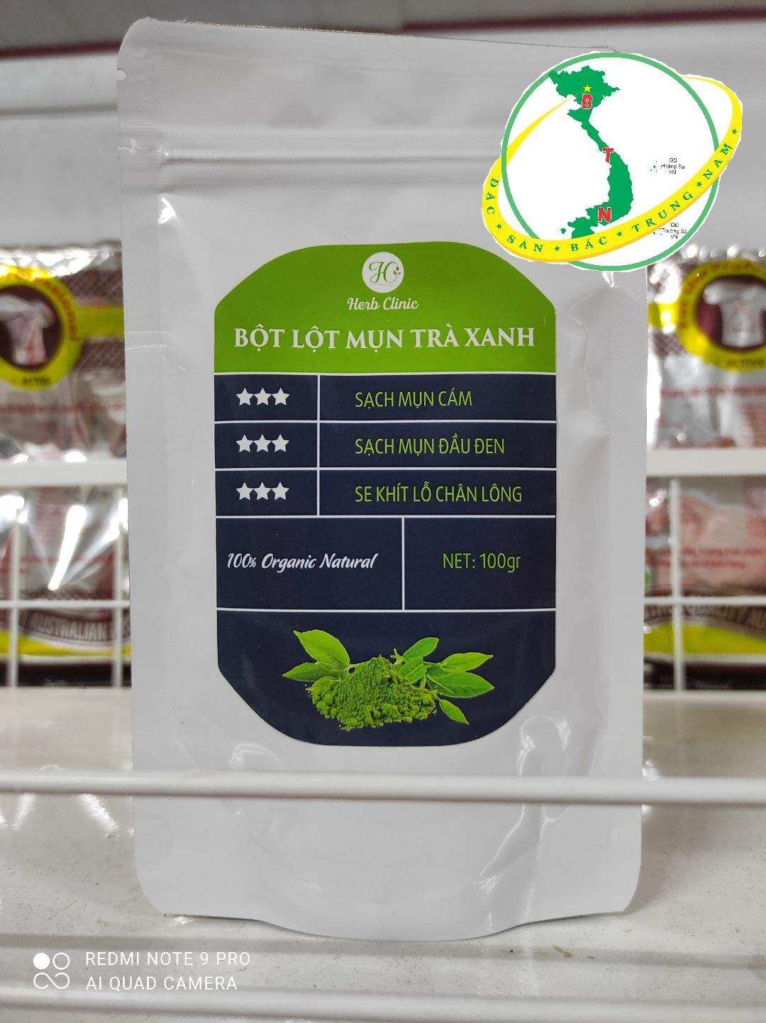 Bột lột mụn than hoạt tính organic 10g