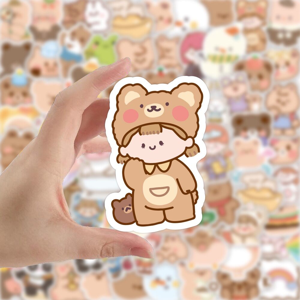 Set 20/50/100 hình dán sticker chống thấm nước M12