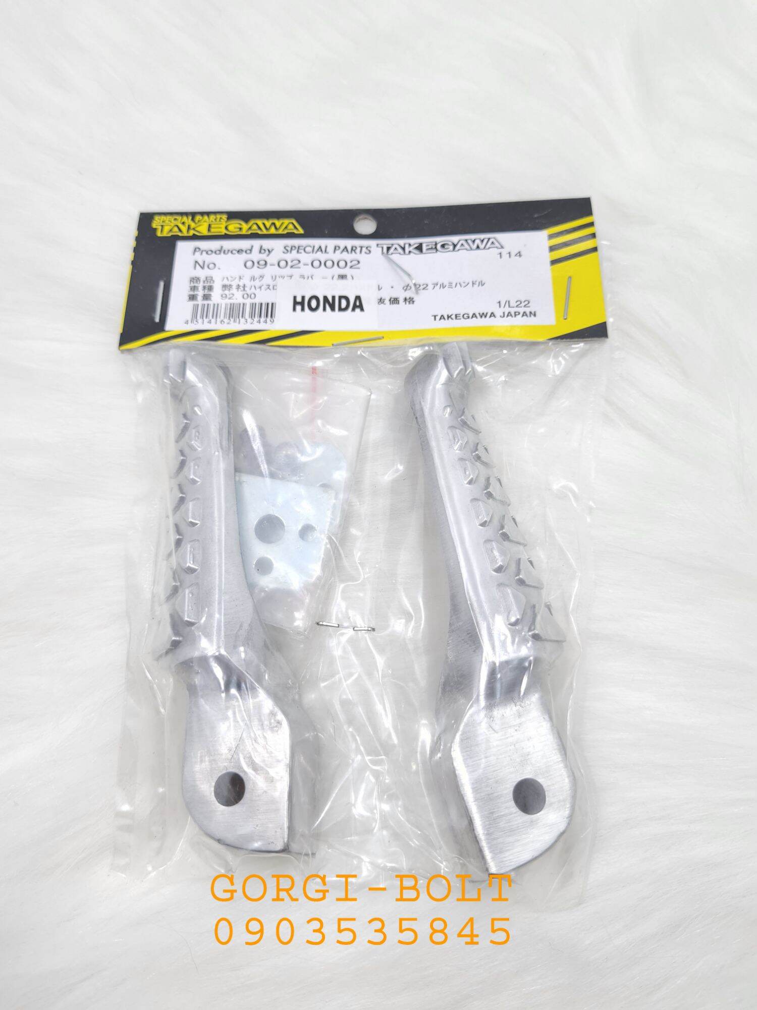 Gác chân nhôm takegawa gắn dòng xe honda và yamaha