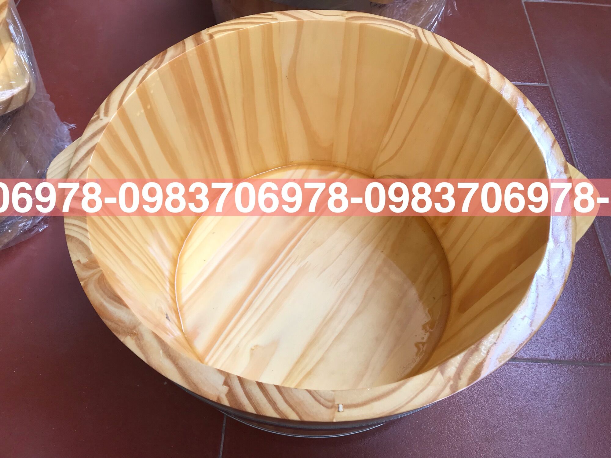 Chậu gỗ ngâm chân massage thư giãn( chậu đẹp giá xưởng)