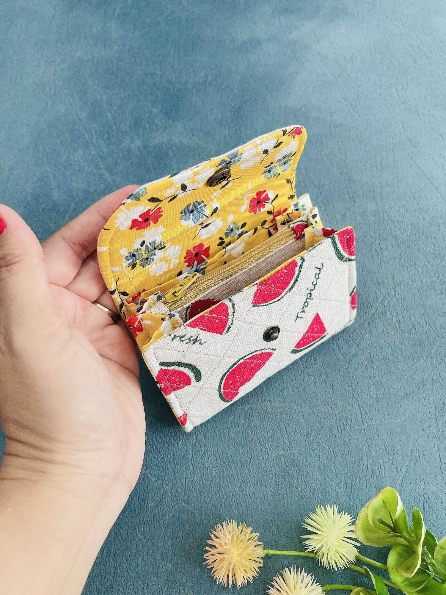 Ví handmade màu sắc đa dạng xinh xắn