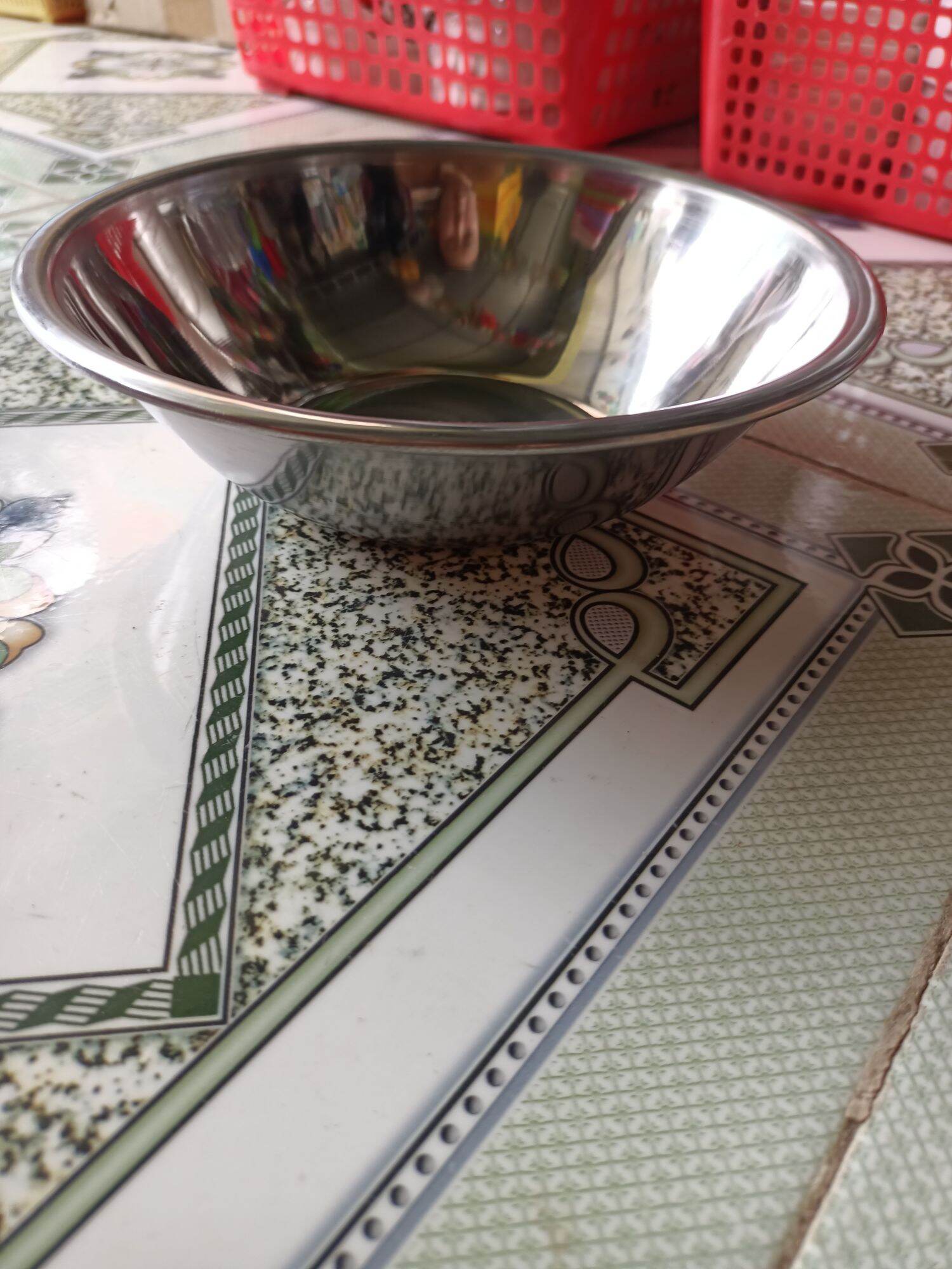 thau inox Kim Mã đk 18cm