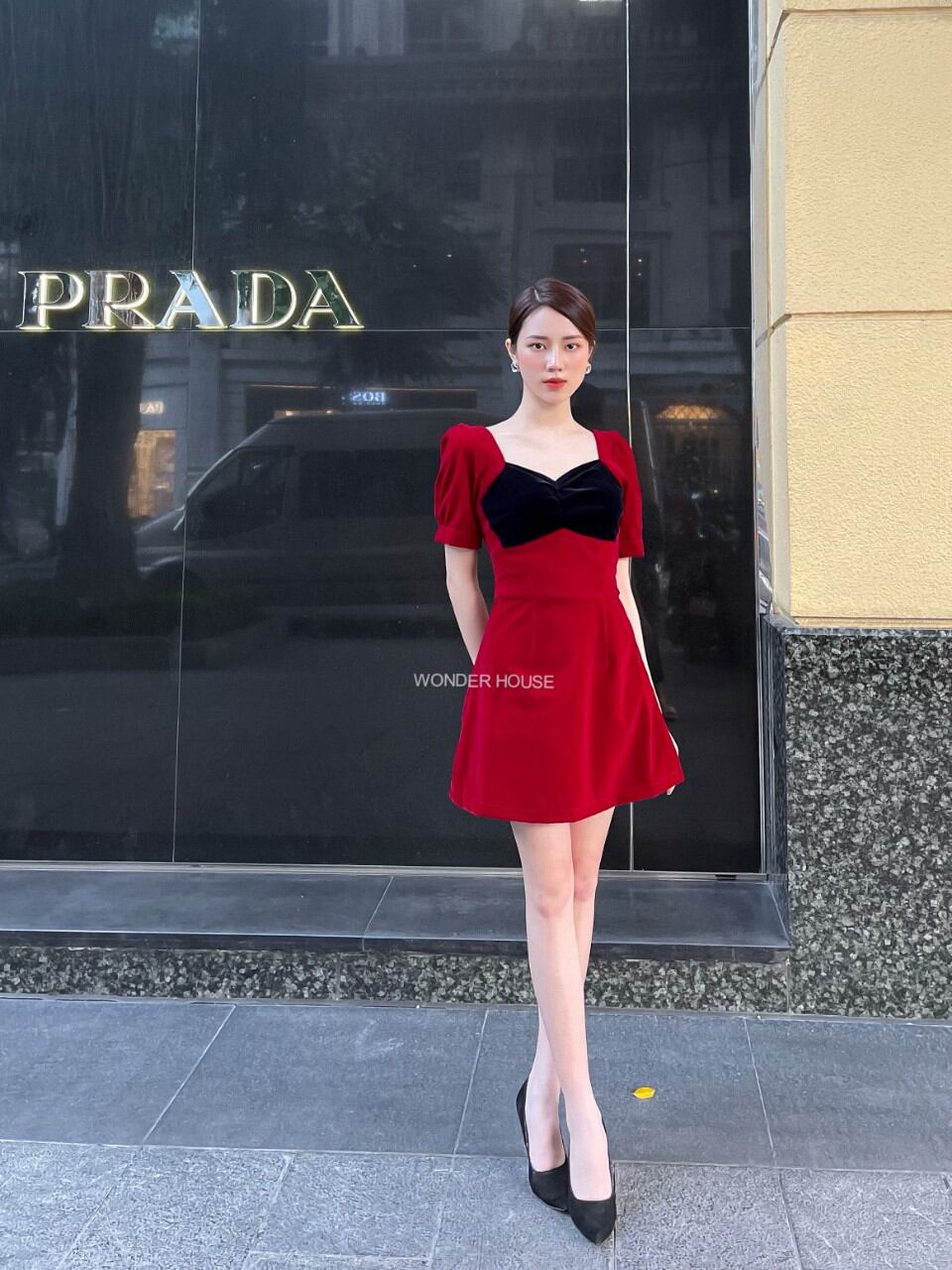 Đầm Wonder House Nhung Spring Dress
