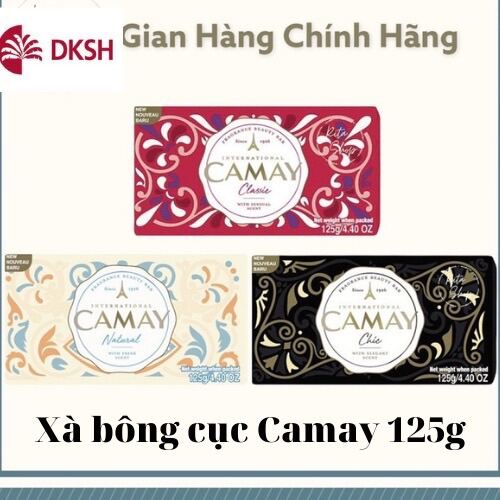 Xà bông cục Camay 125g hàng chính hãng