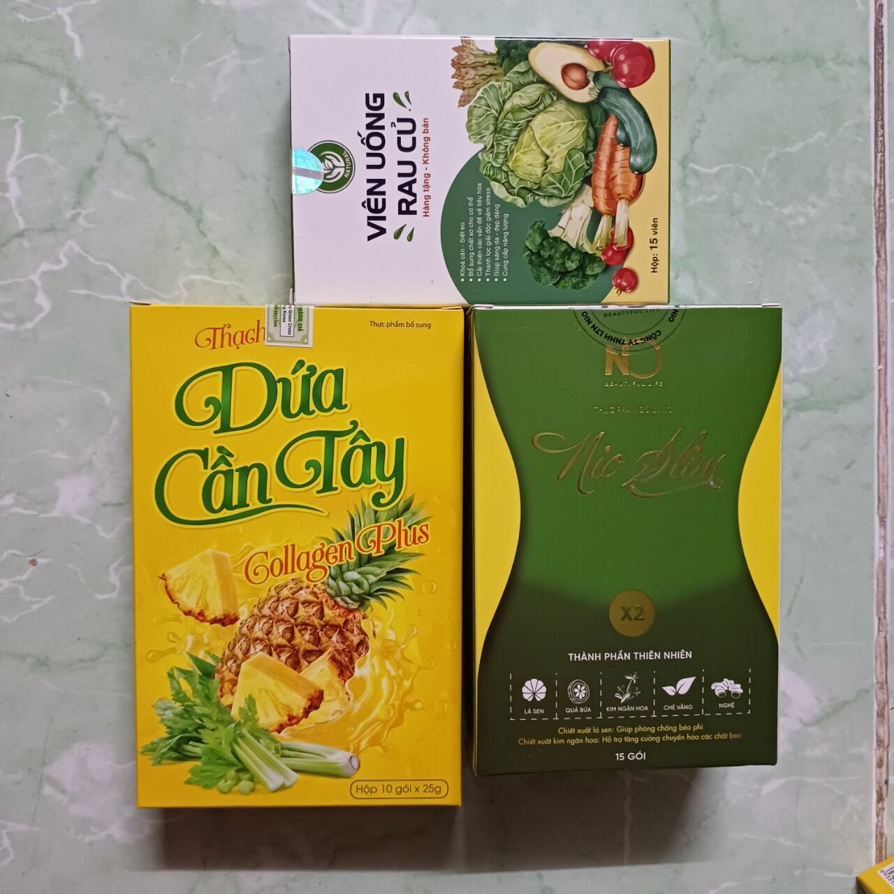 Combo kẹo giảm Cân NioSlim chính hãng. tăng 2 quà tặng