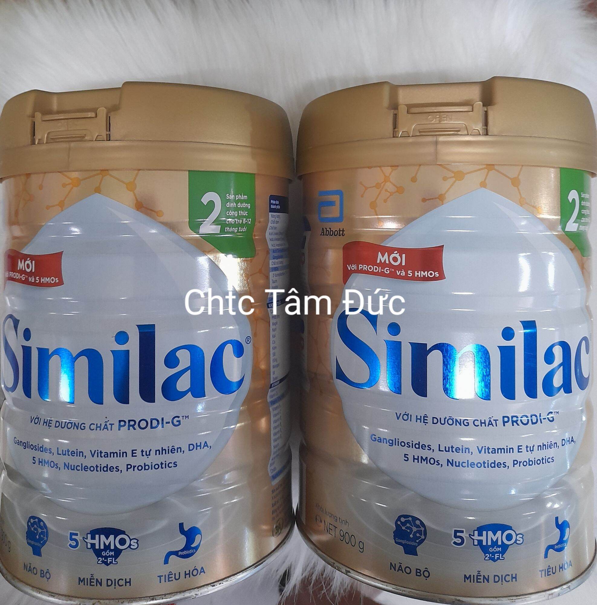 Lon sữa 900g Similac số 2 Abott.Dinh dưỡng công thức cho trẻ 6 đến 12 tháng tuổi