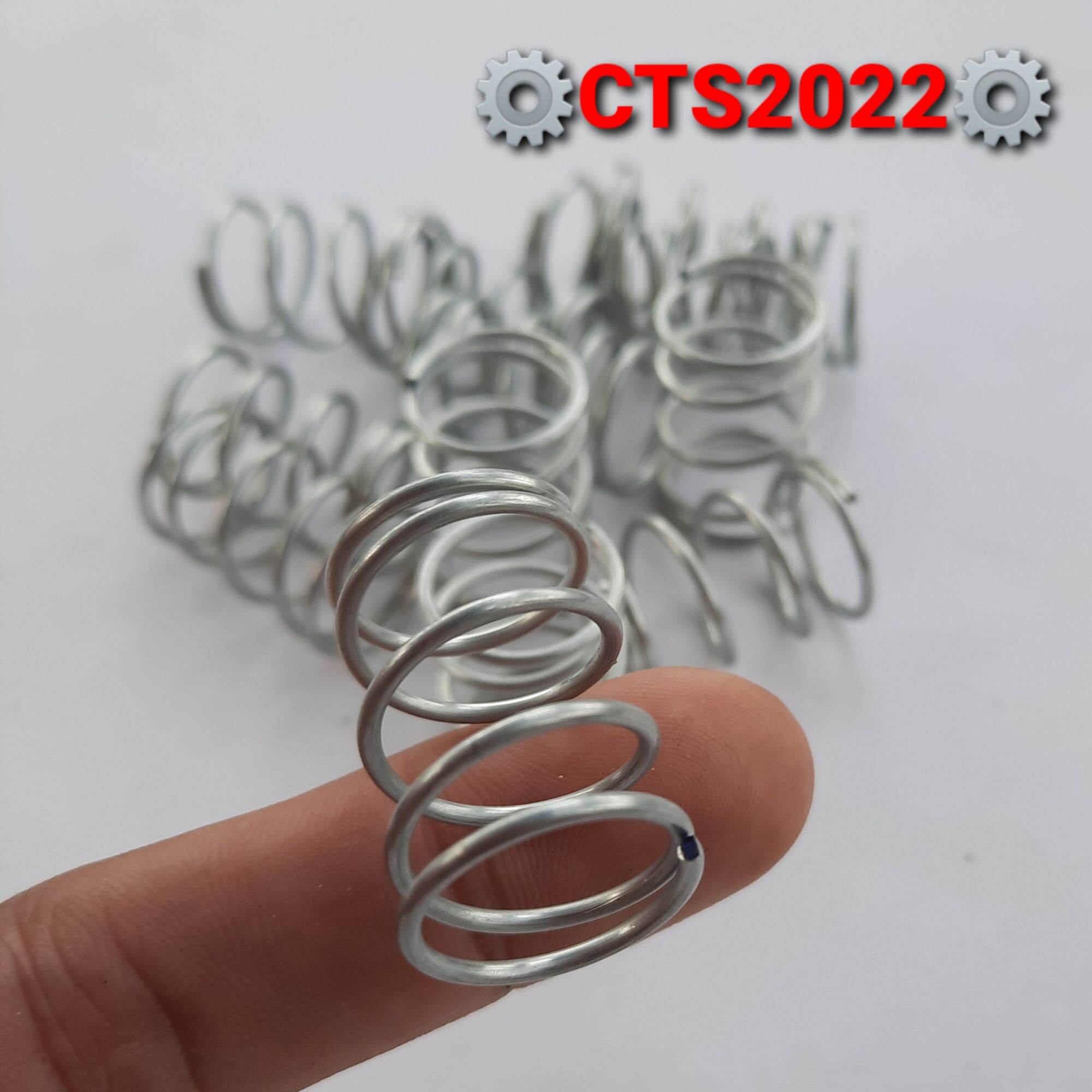 Lò xo nén phi 17mm sợi thép 1.2mm