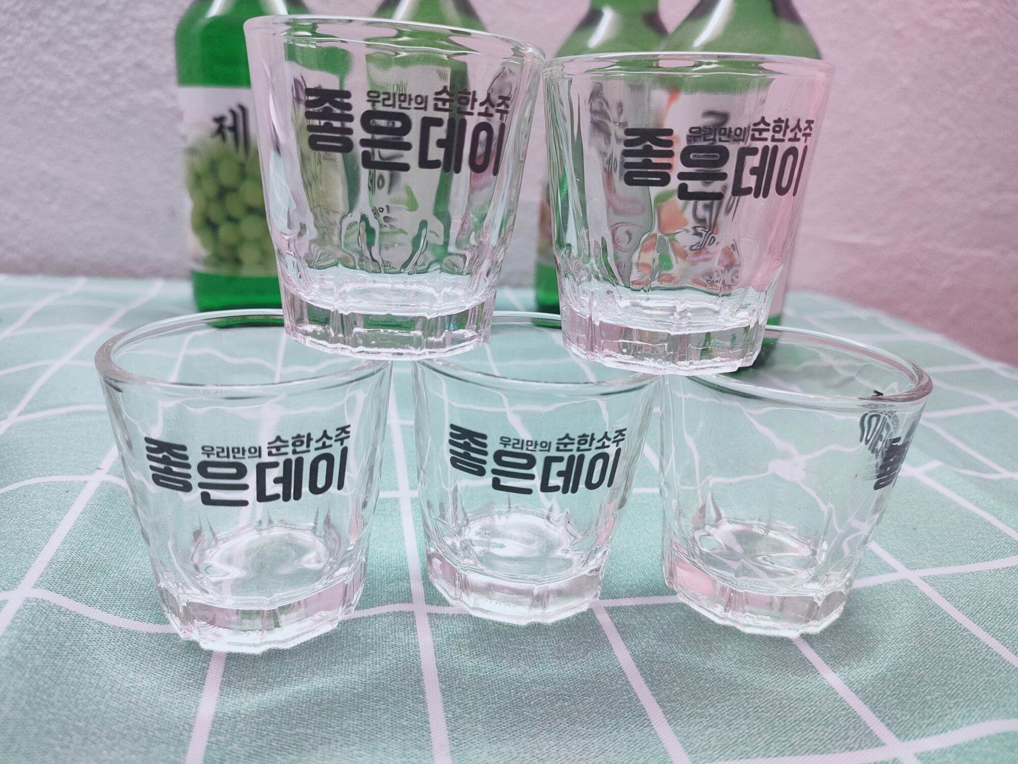 Ly uống Soju Hàn Quốc (Ly Sochu)
