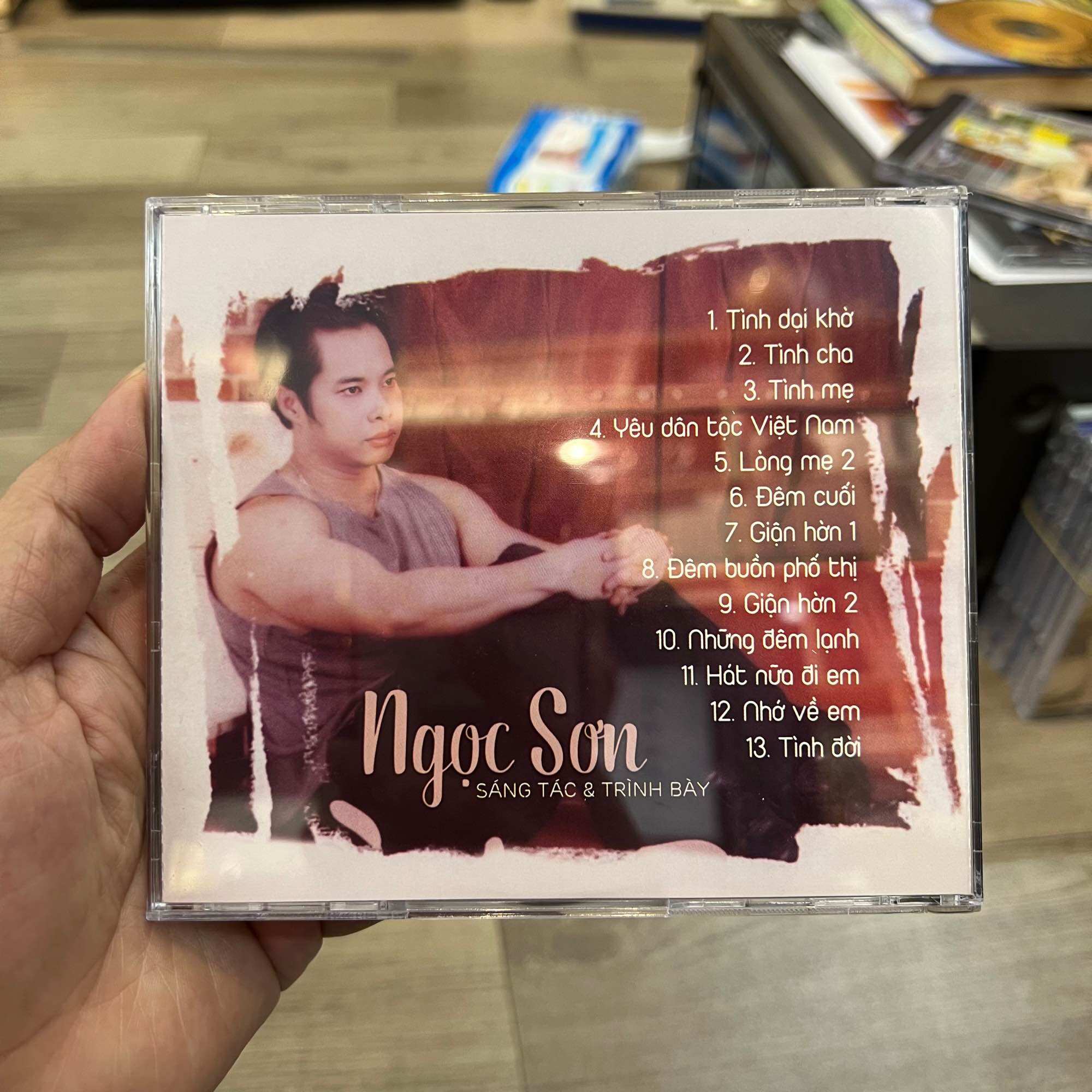 Đĩa CD Ngọc Sơn - Tình dại khờ